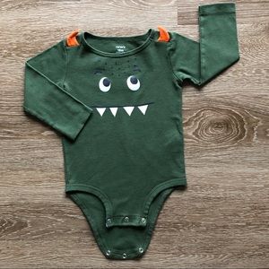 18mo Green Monster Onesie